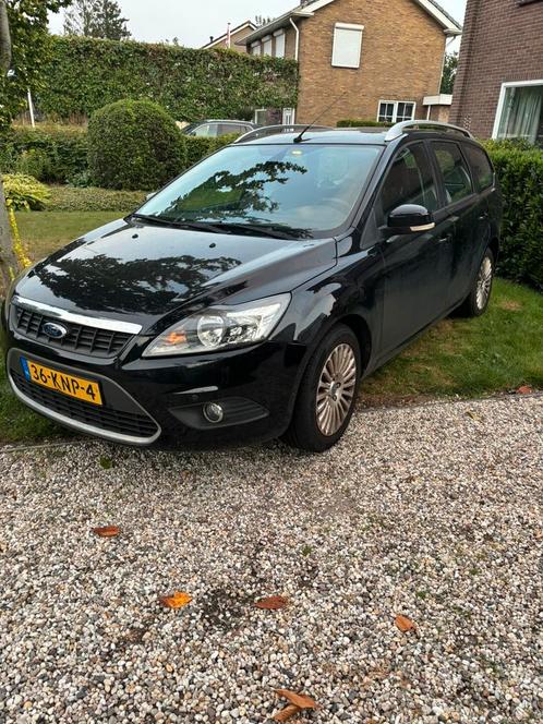 Ford Focus 1.8 92KW Wagon 2010 Zwart, Auto's, Ford, Particulier, Focus, Climate control, Cruise Control, Benzine, C, Stationwagon