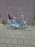 Gazelle damesfiets met kinderzitje, Fietsen en Brommers, Ophalen, Gebruikt, Versnellingen, 56 cm of meer