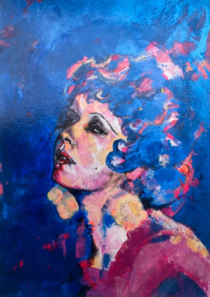 Clara Bow - Limited Edition - Fine Art Print, Antiek en Kunst, Kunst | Overige Kunst, Ophalen of Verzenden