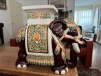 Grote vintage olifant is volledig gemaakt van keramiek, Antiek en Kunst, Antiek | Keramiek en Aardewerk, Ophalen of Verzenden