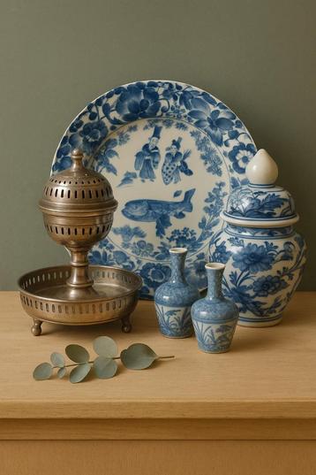 Salon curiosa: decoratieve compositie beschikbaar voor biedingen