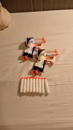 2x Nerf Elite Triad EX3 Pistolen met 9 Kogels, Ophalen of Verzenden, Zo goed als nieuw