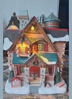 Lemax chestnut cabin skihut, Ophalen of Verzenden