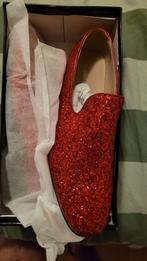 Rode glitter schoenen maat 46, Ophalen of Verzenden, Zo goed als nieuw, Overige kleuren