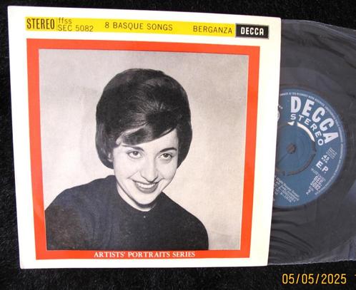 Teresa Berganza - Ocho Canciones Vascas (Eight Basque Songs, Cd's en Dvd's, Vinyl | Country en Western, Zo goed als nieuw, Overige formaten