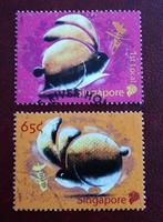 Singapore 2011, 2 pzs year of the rabbit, Postzegels en Munten, Zuidoost-Azië, Verzenden, Gestempeld
