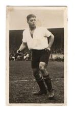 Voetbalplaatje Frans Hogenbirk Be Quick Groningen 1936., Ophalen of Verzenden