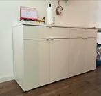 Witte opbergkast / dressoir, Ophalen, 100 tot 150 cm, Overige materialen, Zo goed als nieuw