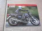 Kawasaki Z650 F2 brochure folder, Motoren, Handleidingen en Instructieboekjes, Kawasaki