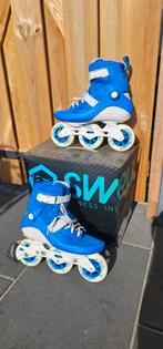 Powerslide Swell Royal Blue Skeelers, Sport en Fitness, Skeelers, Ophalen of Verzenden, Zo goed als nieuw, Inline skates 4 wielen