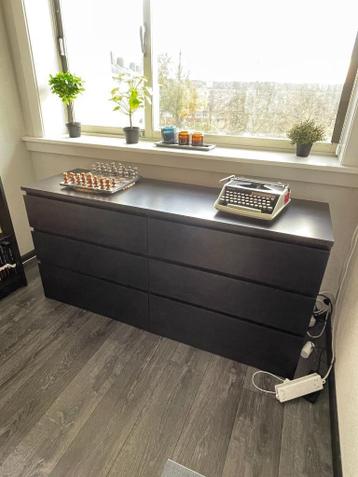 IKEA MALM 6-Drawer Chest - afbeelding 1