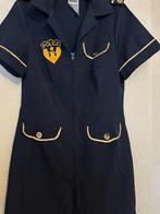 Politie jurkje carnaval, maat M, Kinderen en Baby's, Carnavalskleding en Verkleedspullen, Ophalen of Verzenden, Gebruikt, Meisje