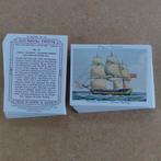 Old Naval Prints complete set 25 cigarette cards REPRO, Ophalen, Zo goed als nieuw, Zeilboot, Kaart, Foto of Prent