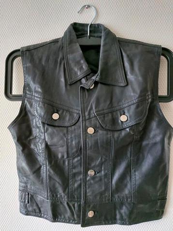 leren dames gilet maat S beschikbaar voor biedingen