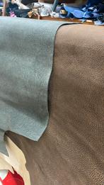 Leer/leder blauw en bruin prent 2,50 euro per voet, Bruin, Leer of Kunstleer, Ophalen of Verzenden, Zo goed als nieuw