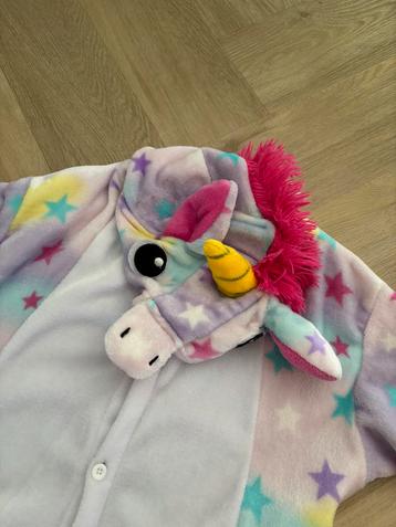 Unicorn onesie maat 134/140. Pyjama. beschikbaar voor biedingen