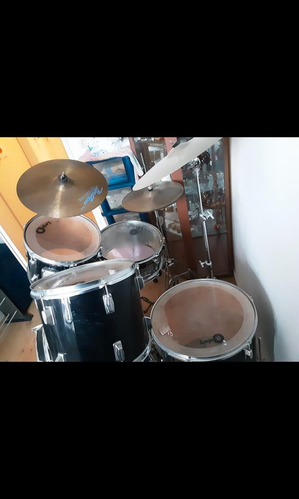 Een mooie Century drumstel te koop, Muziek en Instrumenten, Drumstellen en Slagwerk, Gebruikt, Overige merken, Ophalen