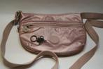 Kipling K10146 Arto S schouder / crossbodytas Metal blush, Verzenden, Zo goed als nieuw, Roze