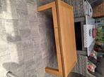 Lichteiken salontafel met la, Ophalen, Gebruikt, 100 tot 150 cm, Eikenhout
