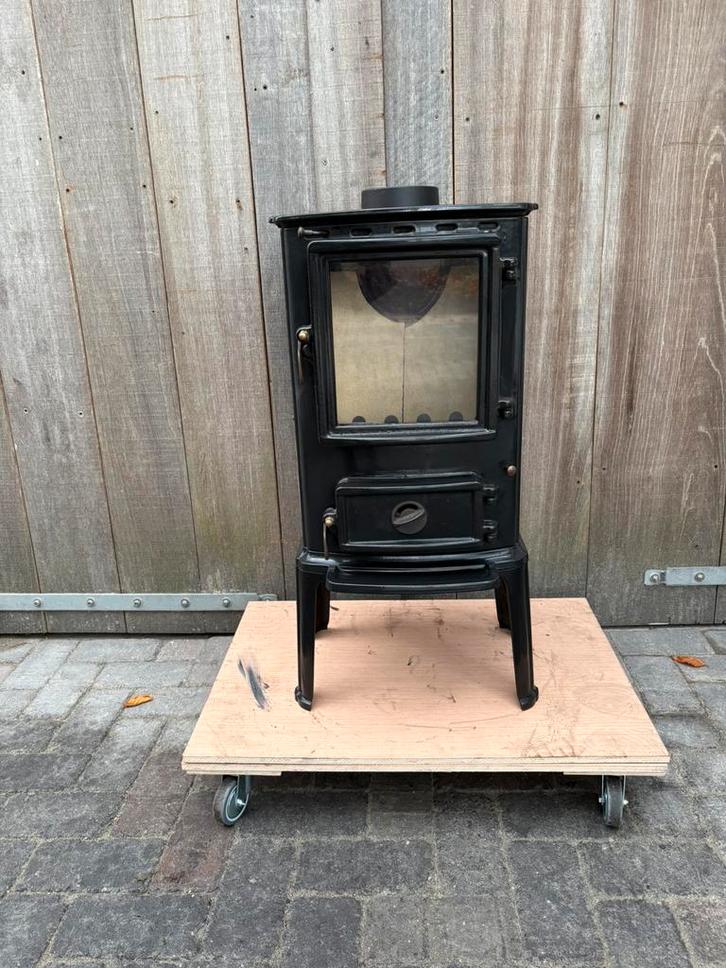 Heta scandia 6304 emille houtkachel, Huis en Inrichting, Kachels, Zo goed als nieuw, Vrijstaand, Houtkachel, Hout, Ophalen of Verzenden