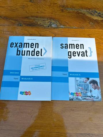 Examenbundel + Samengevat Wiskunde A HAVO 2022/2023 beschikbaar voor biedingen