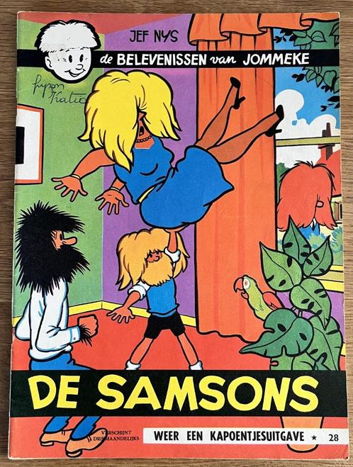Jommeke - De Samsons -28(1966) - Strip, Boeken, Stripboeken, Zo goed als nieuw, Eén stripboek