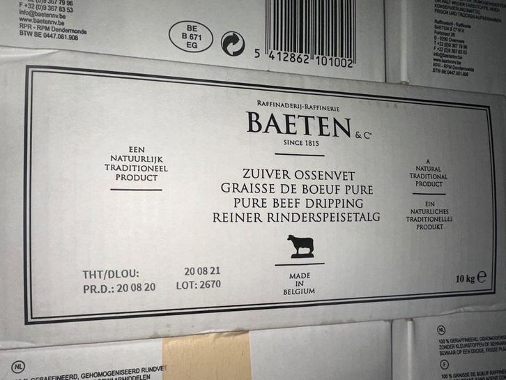 Zuiver Ossenvet, Zakelijke goederen, Partijgoederen en Retail | Partijgoederen, Overige categorieën, Ophalen