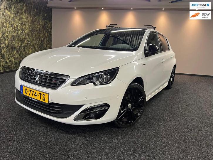 Peugeot 308 1.2 PureTech GT-line-VOLLE OPTIE-PANO-STOEL WER-, Auto's, Peugeot, Bedrijf, Te koop, ABS, Achteruitrijcamera, Adaptive Cruise Control