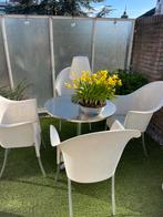 6 Design stoelen Lord Yo van Philippe Starck, Kunststof, Gebruikt, Stapelbaar, Ophalen