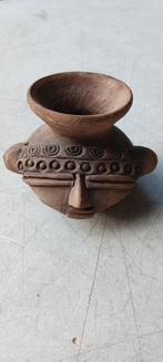 PRECOLUMBIAANS VAAS MAYA / INCA BEELTENIS AARDEWERK  / KLEI, Ophalen of Verzenden