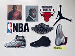 Stickers Michael Air Jordan Jumpman Chicago Bulls NBA logo, Ophalen of Verzenden, Nieuw, Sport
