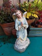 Antiek kerkbeeld engel beeld prachtig fijn igst 33cm Miekje, Ophalen of Verzenden