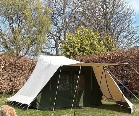 De Waard tent Jan van Gent, Caravans en Kamperen, Tenten, tot en met 4, Ophalen of Verzenden