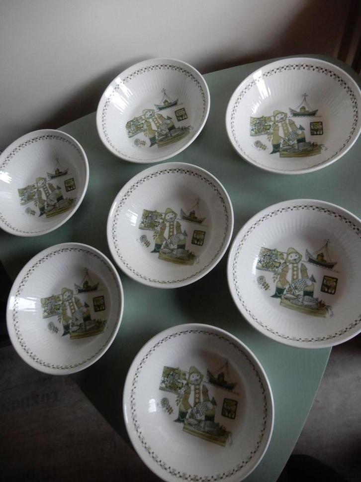 Figgjo Market Norway borden, Antiek en Kunst, Antiek | Servies los, Ophalen of Verzenden