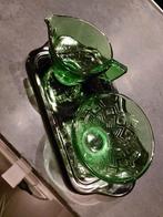 Melk en suiker stellen, Antiek en Kunst, Antiek | Glas en Kristal, Ophalen of Verzenden