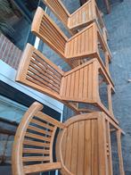 Houten barkrukken, Huis en Inrichting, Barkrukken, 5 krukken of meer, Ophalen of Verzenden, Nieuw, 60 tot 90 cm