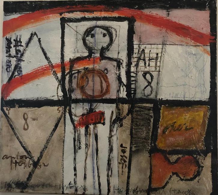 anton heyboer, Antiek en Kunst, Kunst | Schilderijen | Modern, Ophalen