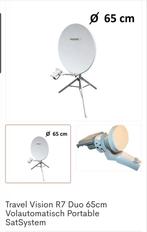 Travel VisionR7 volautomatische schotelantenne, Audio, Tv en Foto, Schotelantennes, Ophalen of Verzenden, Zo goed als nieuw