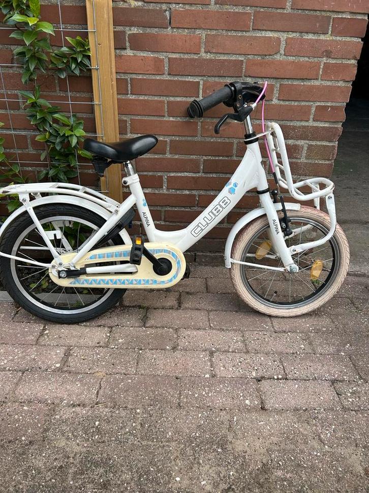 Kinderfiets Alpina 16 inch, Fietsen en Brommers, Fietsen | Kinderfietsjes, Gebruikt, 16 tot 20 inch, Ophalen of Verzenden