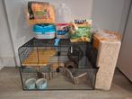 Hamsterhok terrarium gerbilarium scaping, Dieren en Toebehoren, Minder dan 75 cm, Zo goed als nieuw, Hok, Ophalen