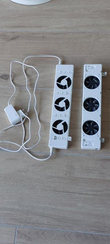 2 duo sets radiator ventilatoren beschikbaar voor biedingen