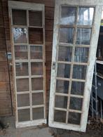 Oude schuifdeuren/ ramen, Doe-het-zelf en Verbouw, Glas en Ramen, Ophalen, Gebruikt, Minder dan 80 cm, Minder dan 80 cm