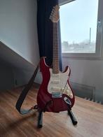 Electrische gitaar met hoes en standaard, Ophalen, Gebruikt, Solid body, Overige merken