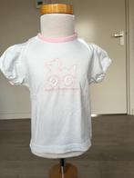 DUCKY BEAU shirt eendje NIEUWSTAAT wit / roze maat 80 ZJ, Kinderen en Baby's, Babykleding | Maat 80, Meisje, Ducky Beau, Shirtje of Longsleeve