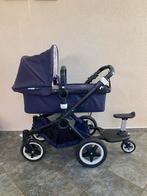 Bugaboo Buffalo classic navy met meerijplankje, Kinderen en Baby's, Ophalen, Zo goed als nieuw, Bugaboo
