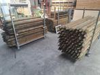weidepalen grenen 80, 160, 180, 200, 250 cm, tuinpaal rond., Tuin en Terras, Palen, Balken en Planken, Ophalen, Nieuw, Palen