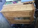 Super mooie antieke Houten kast, Huis en Inrichting, Kasten | Buffetkasten, Ophalen, Gebruikt, 100 tot 150 cm, 25 tot 50 cm