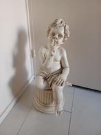 Engel beeld 60 cm op zuil/pilaar  50 euro, Ophalen of Verzenden