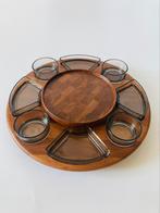 Vintage digsmed lazy susan, draaiplateau, Antiek en Kunst, Ophalen of Verzenden