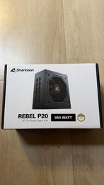 Sharkoon Rebel P20 850W, Zwart Voeding, Computers en Software, Ophalen of Verzenden, Zo goed als nieuw
